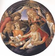 Sandro Botticelli Madonna of the Magnificat painting